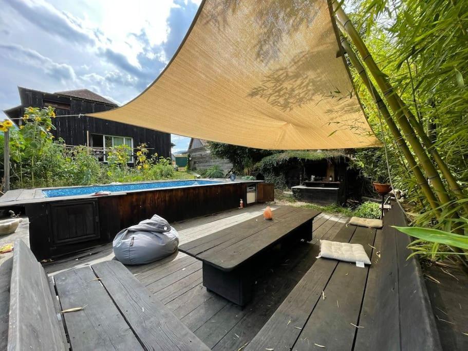 La Tiny House De Chaparon Apartment Lathuile Exterior foto